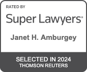 Janet Amburgey 2024 Super Lawyers Badge