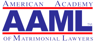 This is an image of the logo for the American Academy of Matrimonial Lawyers, given to Fellows to apply to their websites