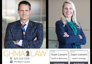 Janet Amburgey and Patrick McCroskey selected to North Carolina Super Lawyers 2026