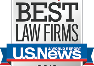 Best Law Firms 2016 Graphic image of the Best Law Firms 2016 Badge provided by US News/Best Lawyers for the firm's inclusion as a Best Law Firm for Family Law and Bankruptcy.