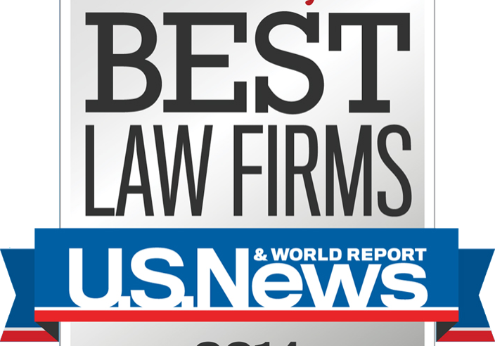 Best Law Firms 2014 Badge Best Law Firms 2014 Badge provided by US News/Best Lawyers for the firm's inclusion as a Best Law Firm for Family Law and Bankruptcy.