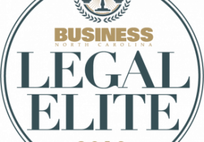 This is a graphic image of the logo for Business North Carolina Legal Elite. Patrick McCroskey was elected to the 2019 Legal Elite Family Law Section.