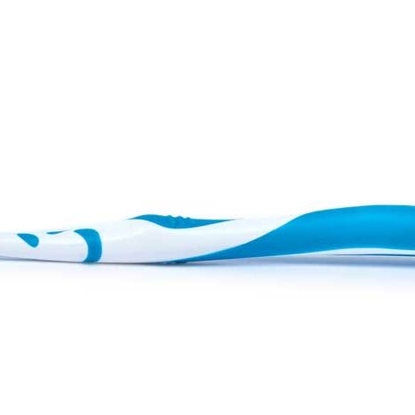 Image of a single toothbrush on a white field depicting the idea of separate personal property.
