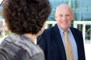 David Hillier in Downtown Asheville. Dave has 40+ years of experience in the legal field. He represents people exclusively in the area of consumer bankruptcy.