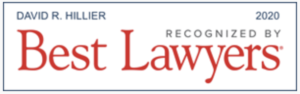 David Hillier's 2020 Best Lawyers Badge