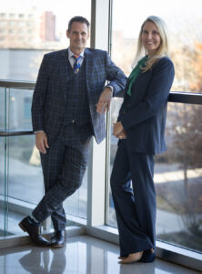 Patrick McCroskey and Janet Amburgey, Board Certified Specialists in Family Law, Mediators