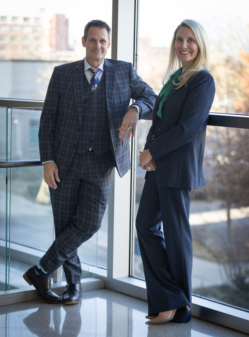 Patrick McCroskey and Janet Amburgey, Board Certified Specialists in Family Law, Mediators